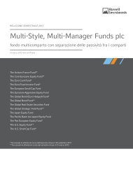 Multi-Style, Multi-Manager Funds plc - Russell Investments