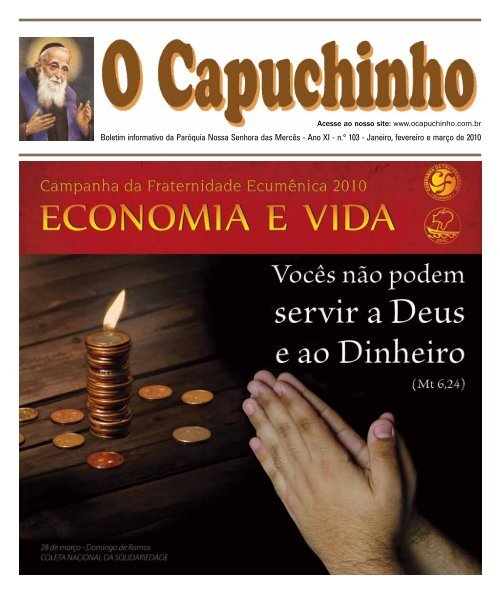 Jornal "O Capuchinho" - fevereiro e marÃ§o de 2010 - ParÃ³quia ...