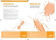 Demand CS Leaflet - Pest Control Management - BASF