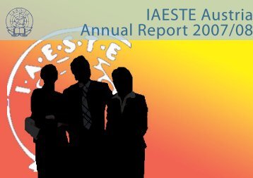 IAESTE Austria Annual Report 2007/08