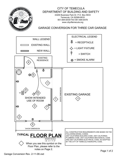 Visio-Garage Conversion Rev. 2-11-08.vsd - City of Temecula