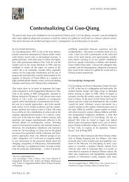 Contextualizing Cai Guo-Qiang - Kontur