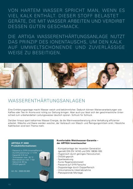 WaSSeRaufbeReitung - Elmer GmbH