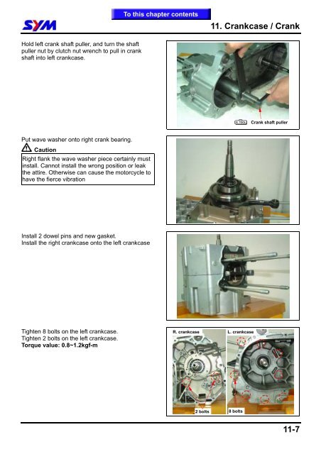 Sym GTS servicemanual - Scootergrisen