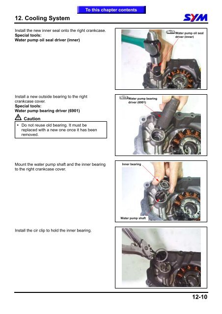 Sym GTS servicemanual - Scootergrisen