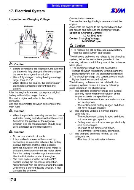 Sym GTS servicemanual - Scootergrisen