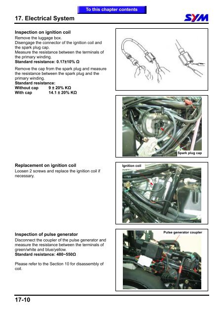 Sym GTS servicemanual - Scootergrisen