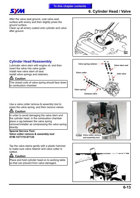 Sym GTS servicemanual - Scootergrisen
