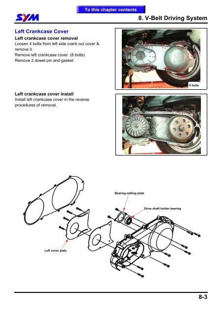 Sym GTS servicemanual - Scootergrisen