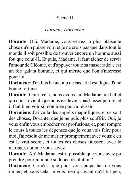 LE BOURGEOIS GENTILHOMME MOLIRE - Pitbook.com