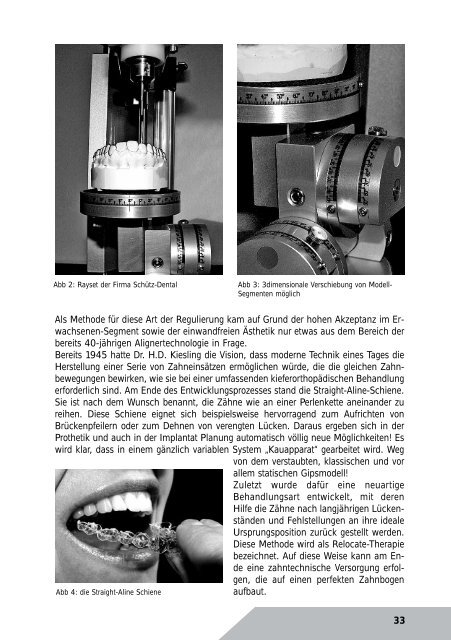 Kurzreferate 2011 - Arbeitsgemeinschaft Dentale Technologie