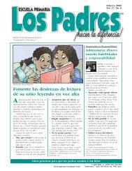 Los Padres ¡hacen la diferencia! (Elementary School Edition ...