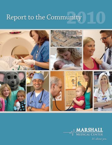 Report to the Community - Marshall Hospital