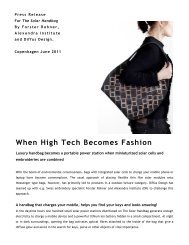 When High Tech Becomes Fashion - Diffus
