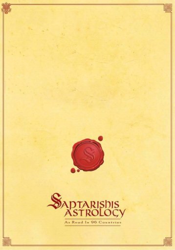 T - Saptarishis Astrology