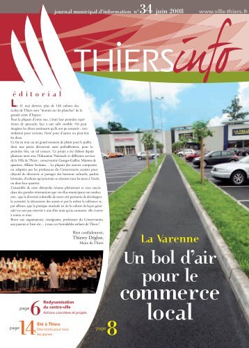 Thiers Info n° 34 juin 2008