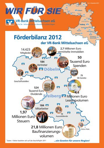 Ausgabe Dezember 2012 - VR-Bank Mittelsachsen eG