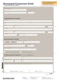 Eurocard Corporate Gold