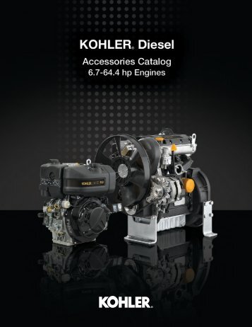 Kholer Diesel Accessories Catalog