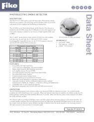 Photoelectric Smoke Detector P.1.18.01-4 - ORR Protection