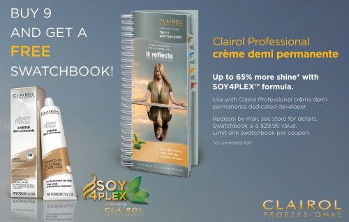 BUY 9 AND GET A SWATCHBOOK! - Clairol Professional