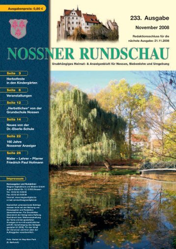 Eberle-Schule Nossen - Nossner Rundschau