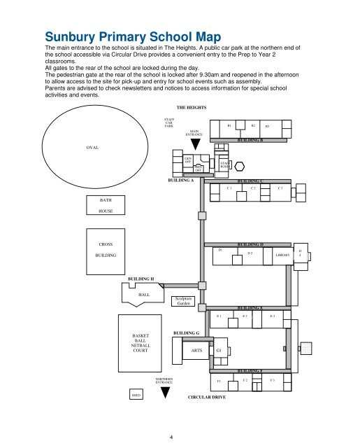 Sunbury Primary School Parent Information Handbook