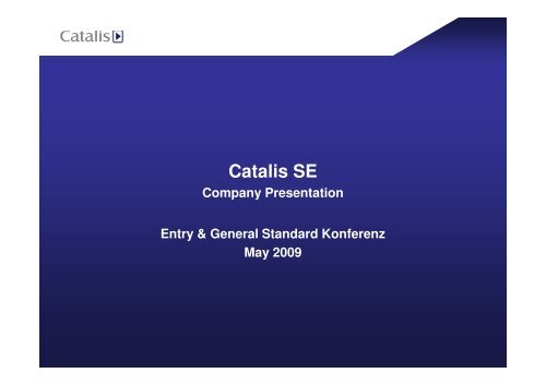 Download PDF - Catalis SE