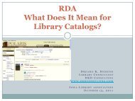 AACR2 RDA - DKD Consulting