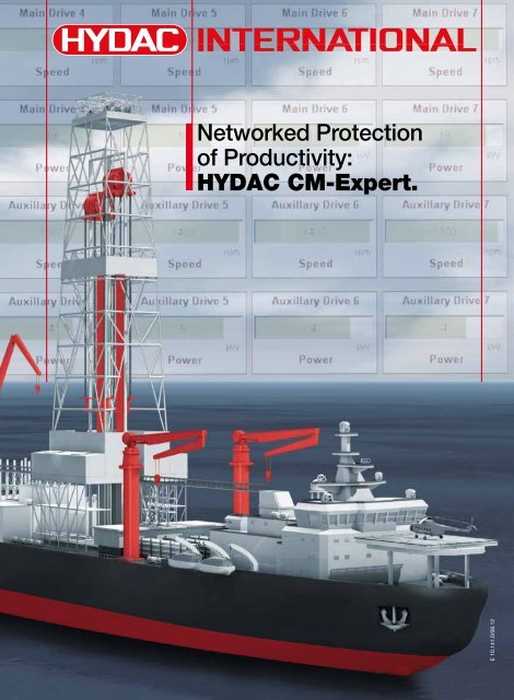 Networked Protection of Productivity: HYDAC CM-Expert.