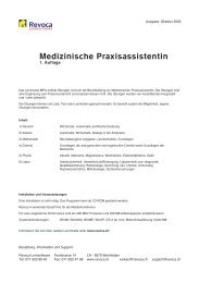 Medizinische Praxisassistentin - Revoca