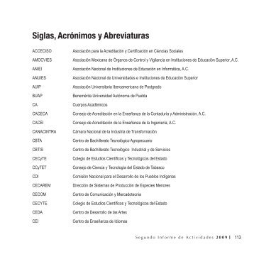 Siglas, AcrÃ³nimos y Abreviaturas - Universidad JuÃ¡rez AutÃ³noma de ...