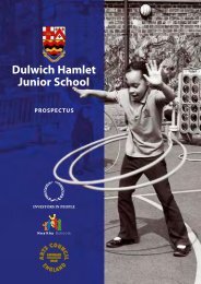 Dulwich Hamlet Junior School Prospectus