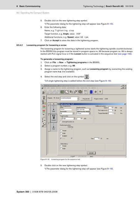 Rexroth Tightening System 350 System Documentation - Rhino ...