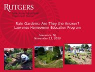 Rain Gardens - Rutgers Cooperative Extension Water Resources ...