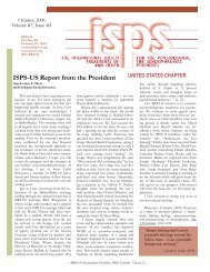 Newsletter October 2006.pub (Read-Only) - ISPS-US