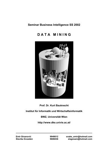 Data Mining - Universität Wien