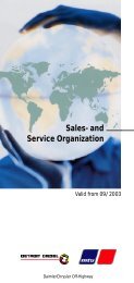 Sales- and Service Organization - HOLM TECHNOSCAN as