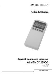 Notice d'utilisation Appareil de mesure universel ... - Wimesure