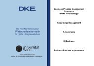 KFK Wirtschaftsinformatik - Universität Wien