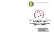 Seminarios correspondientes a la asignatura de Química Inorgánica ...