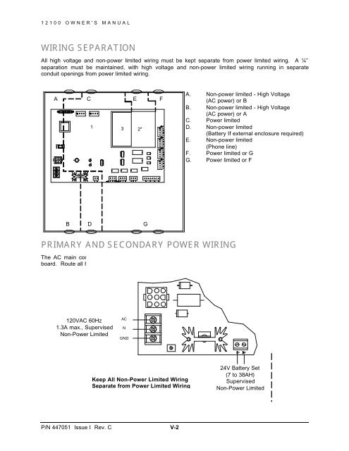 MPC-1000â¢ Fire Alarm System Control Unit Owner's ... - Faraday