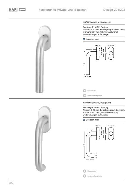 Fenstergriffe Technische Informationen Abschließbare Fenstergriffe ...