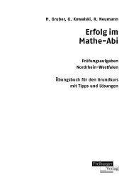 Erfolg im Mathe-Abi - Freiburger Verlag