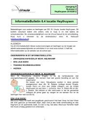 Informatiebulletin 4 - S.G. Sint Ursula Horn
