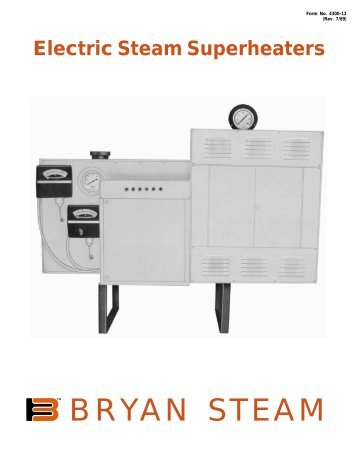 Electric Steam Superheaters