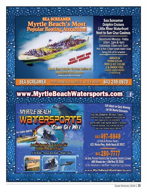 Myrtle Beach North - Myrtle Beach Visitors Guide