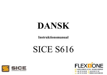 Sice S616 - Flex1one