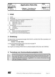 Application Note 83a - Metronix