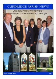 September 2010 Curdridge Parish News - Hampshire County Council